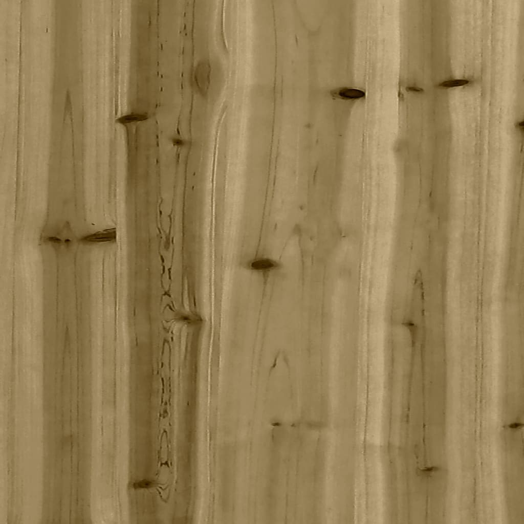 Salon de jardin 6 pcs bois de pin imprégné - XIOS