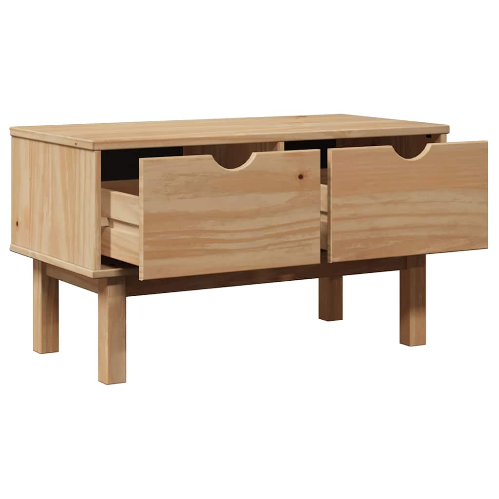 Banc de couloir OTTA 80x40x45 cm bois de pin massif - XIOS