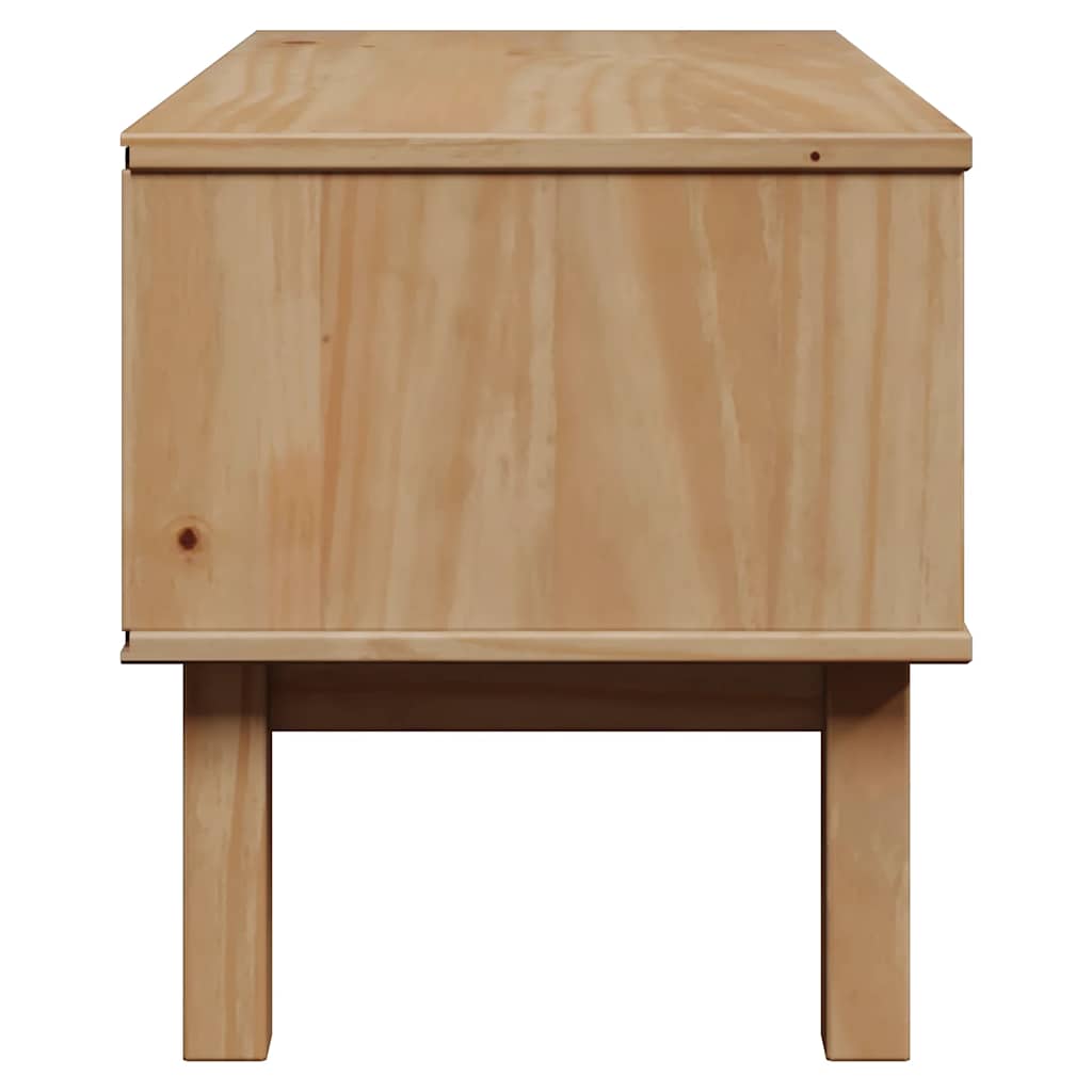 Banc de couloir OTTA 80x40x45 cm bois de pin massif - XIOS