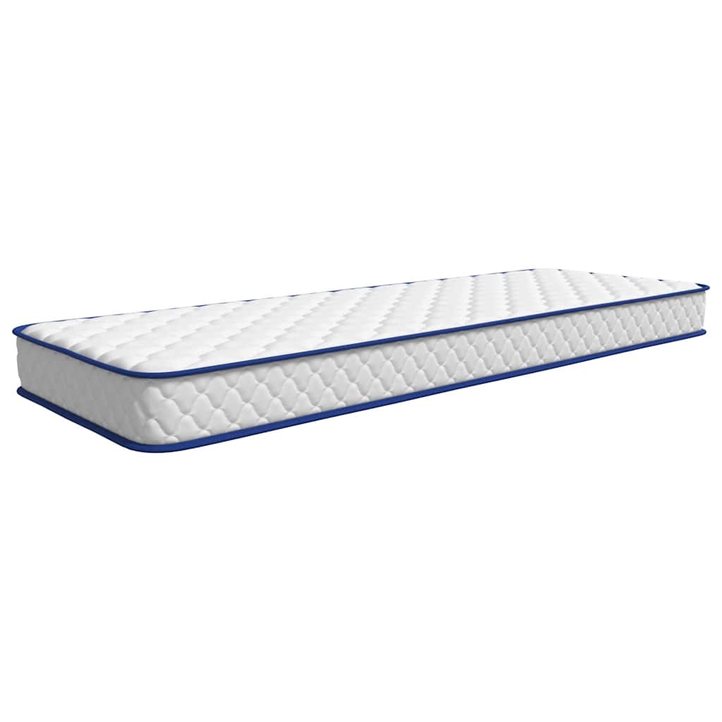 Matelas en mousse à mémoire de forme blanc 70x200x17 cm doux - XIOS