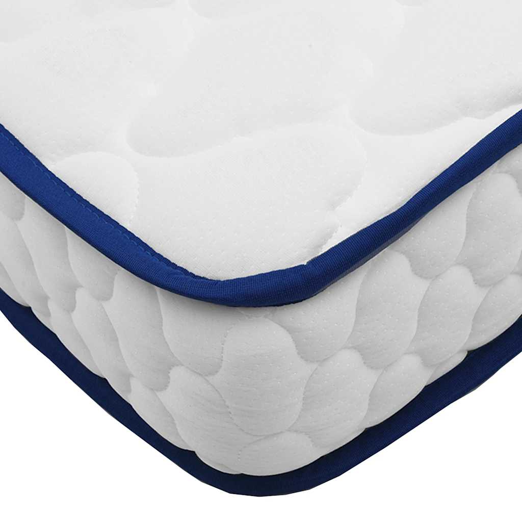 Matelas en mousse à mémoire de forme blanc 80x160x17 cm doux - XIOS