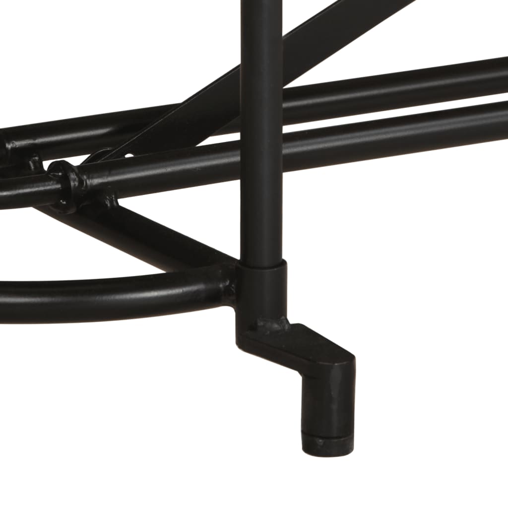 Table console 110x42x76 cm bois massif de manguier brut - XIOS