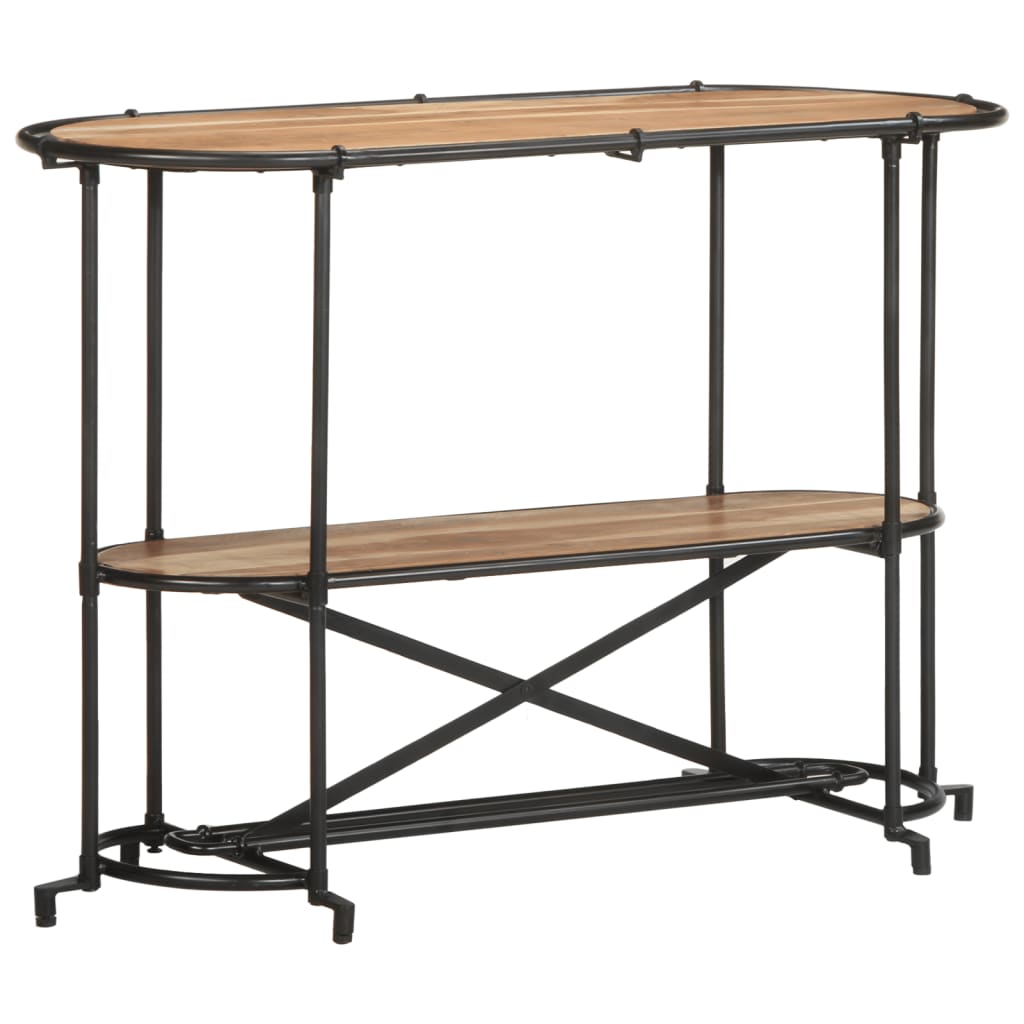 Table console 110x42x76 cm bois massif d'acacia - XIOS