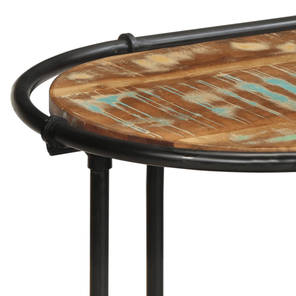 Table console 110x42x76 cm bois massif de récupération - XIOS