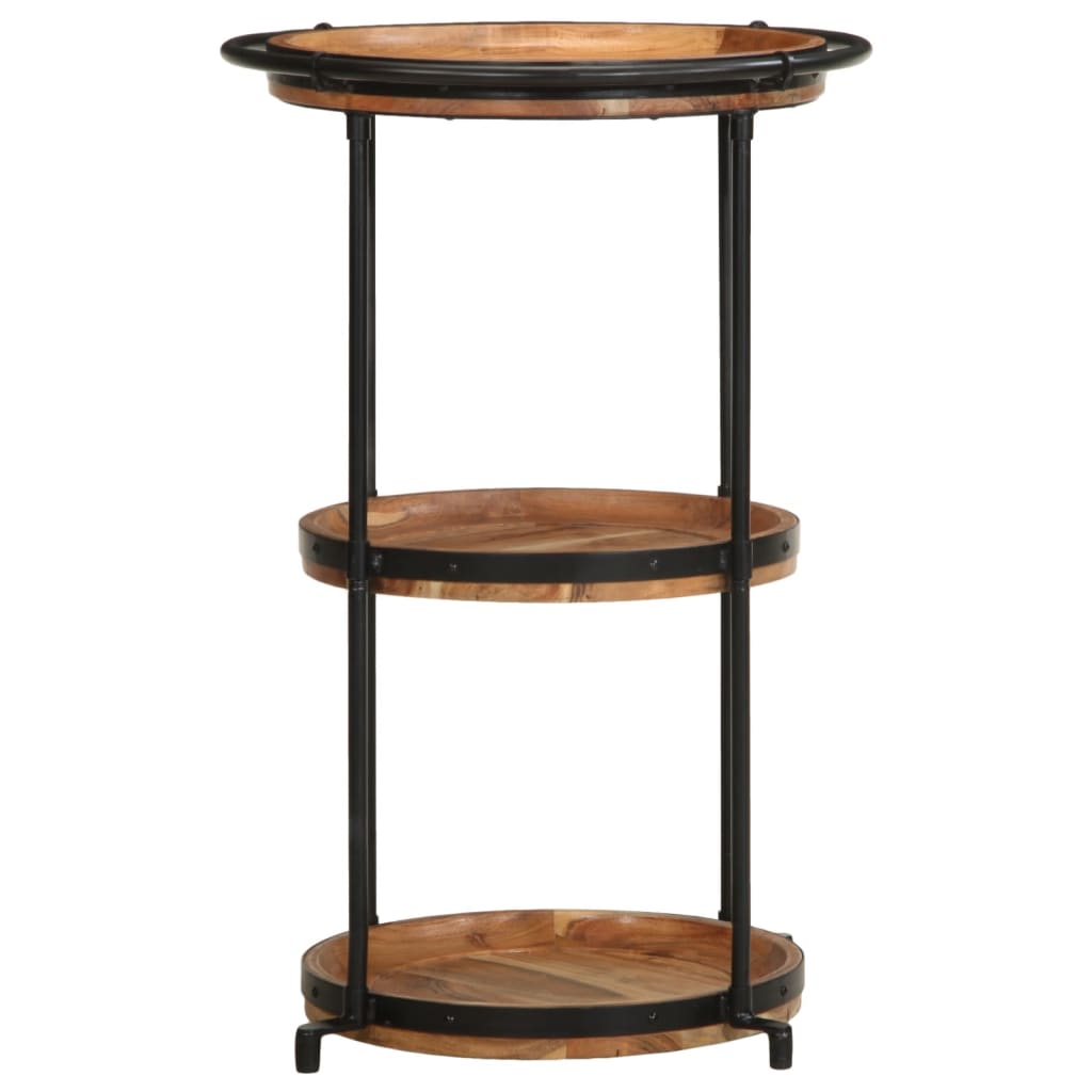 Table d'appoint Ø55x83 cm bois massif d'acacia - XIOS