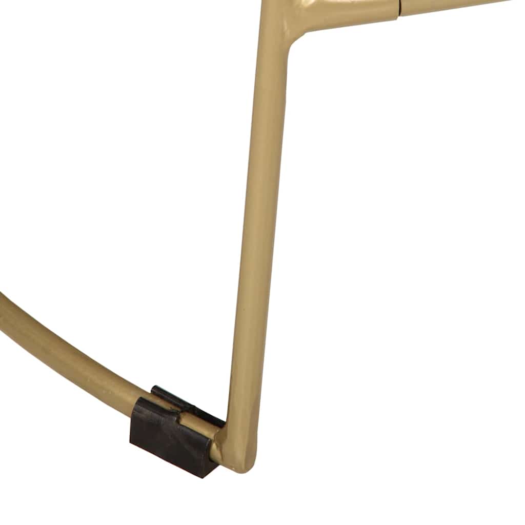 Tabourets de bar lot de 2 49x43x79 cm bois de manguier massif - XIOS