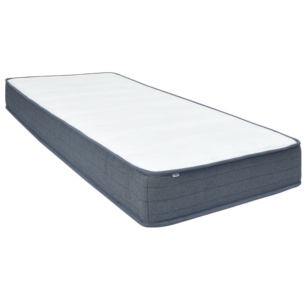 Matelas de sommier à lattes 200x70x20 cm mi-doux tissu