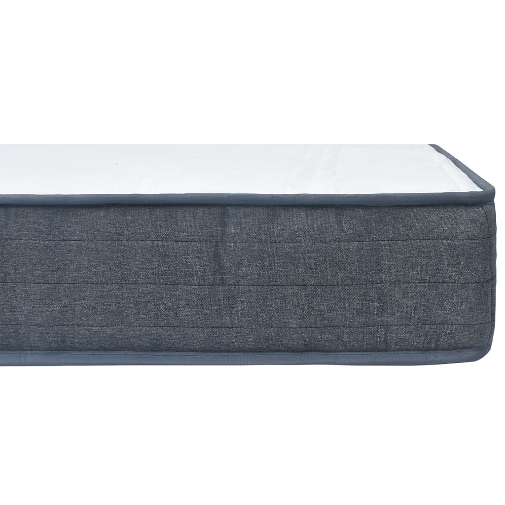 Matelas de sommier à lattes 200x70x20 cm mi-doux tissu
