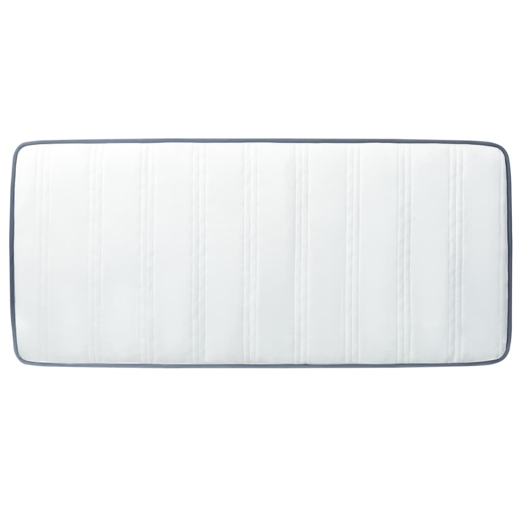 Matelas de sommier à lattes 160x80x20 cm mi-doux tissu - XIOS