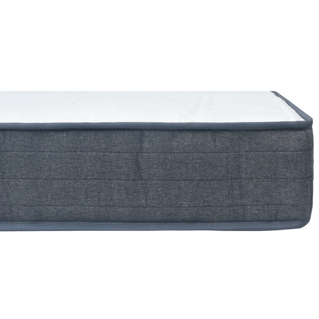 Matelas de sommier à lattes 160x80x20 cm mi-doux tissu - XIOS