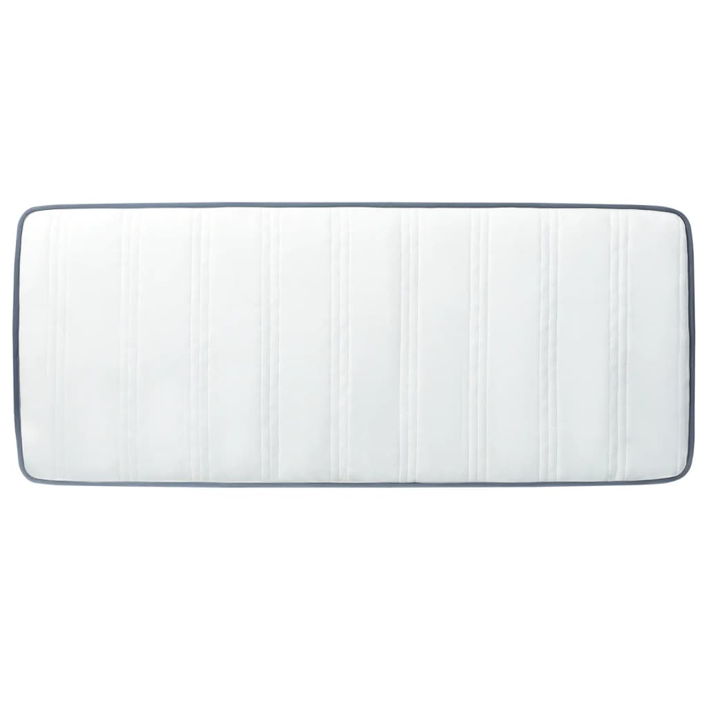 Matelas de sommier à lattes 190x90x20 cm mi-doux tissu - XIOS