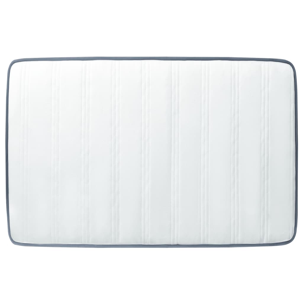 Matelas de sommier à lattes 190x140x20 cm mi-doux tissu - XIOS