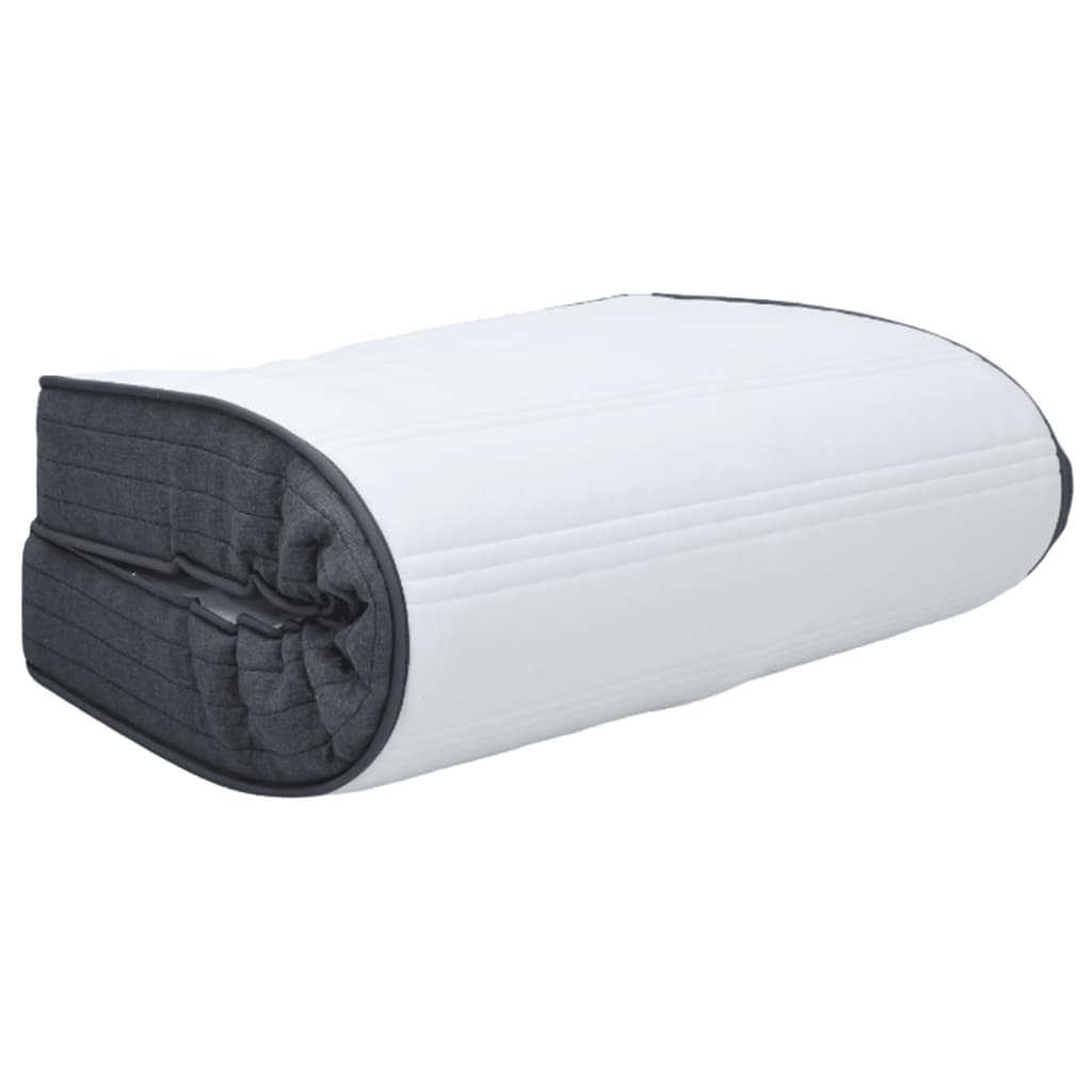 Matelas de sommier à lattes 190x140x20 cm mi-doux tissu - XIOS
