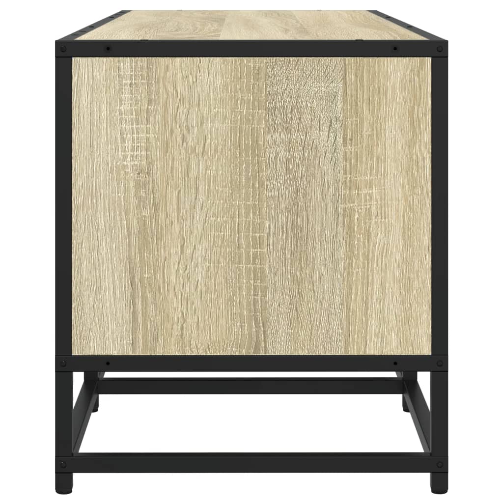 Meuble TV chêne sonoma 180x35x41 cm bois d'ingénierie - XIOS