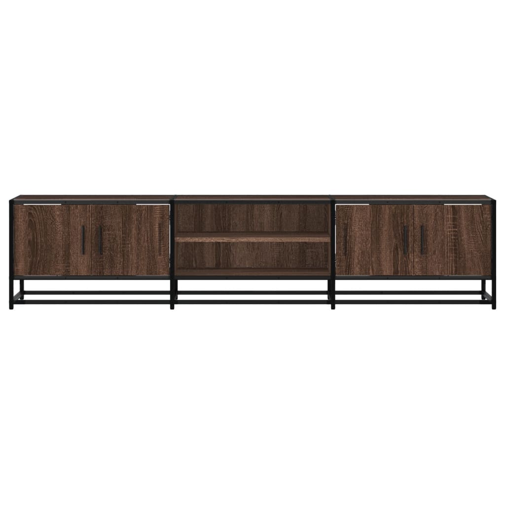 Meuble TV chêne marron 180x35x41 cm bois d'ingénierie Meubles TV vidaXL   