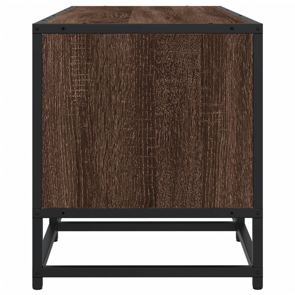 Meuble TV chêne marron 180x35x41 cm bois d'ingénierie Meubles TV vidaXL   