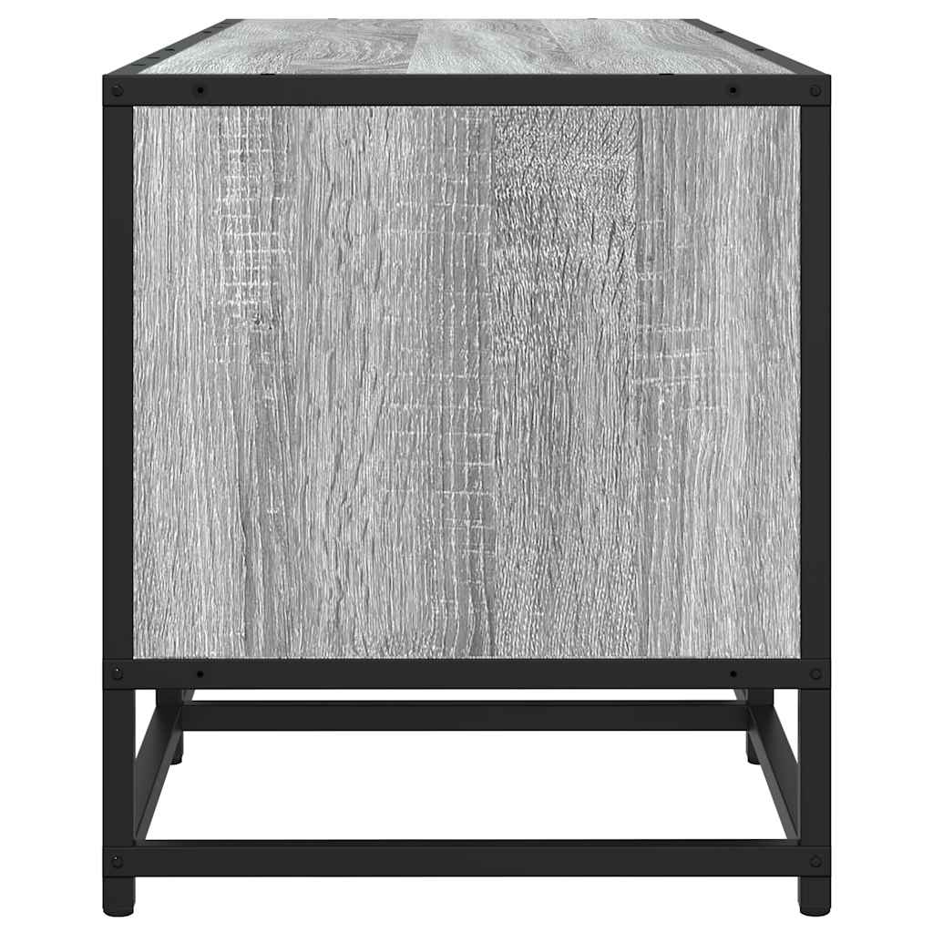 Meuble TV sonoma gris 210x35x41 cm bois d'ingénierie - XIOS