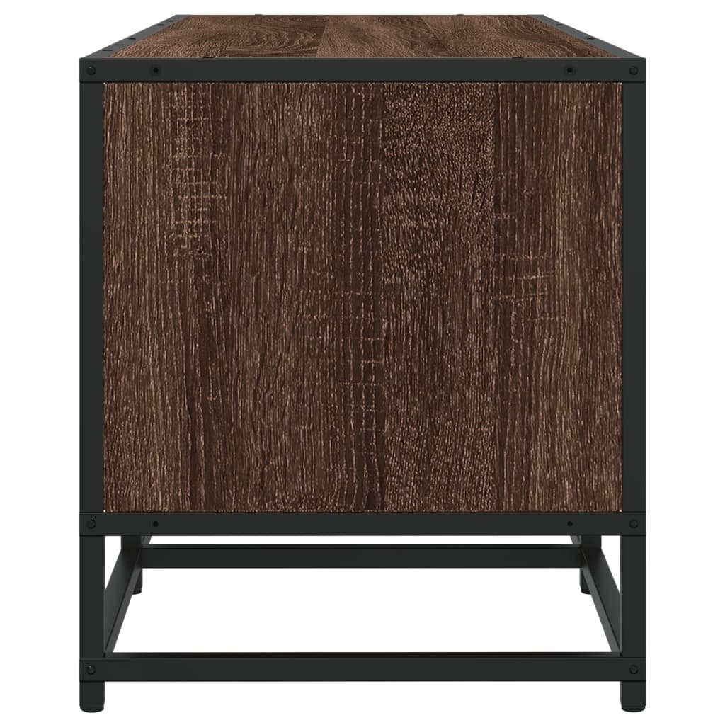 Meuble TV chêne marron 180x35x41 cm bois d'ingénierie Meubles TV vidaXL   