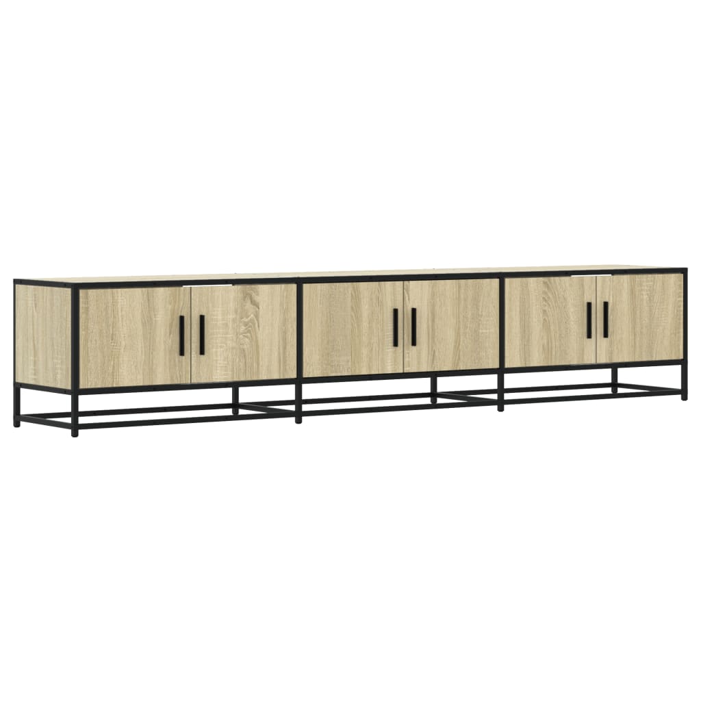 Meuble TV chêne sonoma 210x35x41 cm bois d'ingénierie Meubles TV vidaXL   