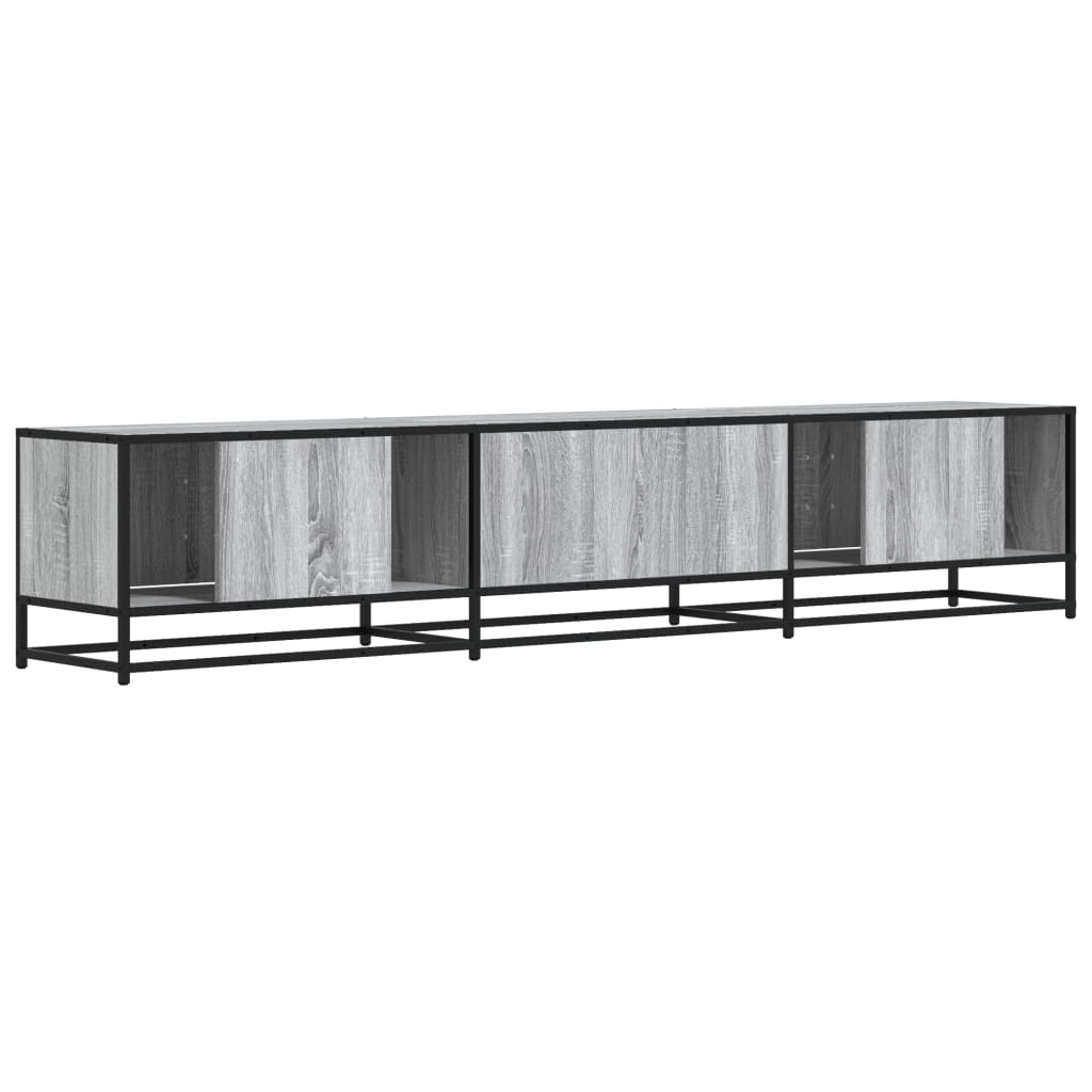Meuble TV sonoma gris 210x35x41 cm bois d'ingénierie Meubles TV vidaXL   