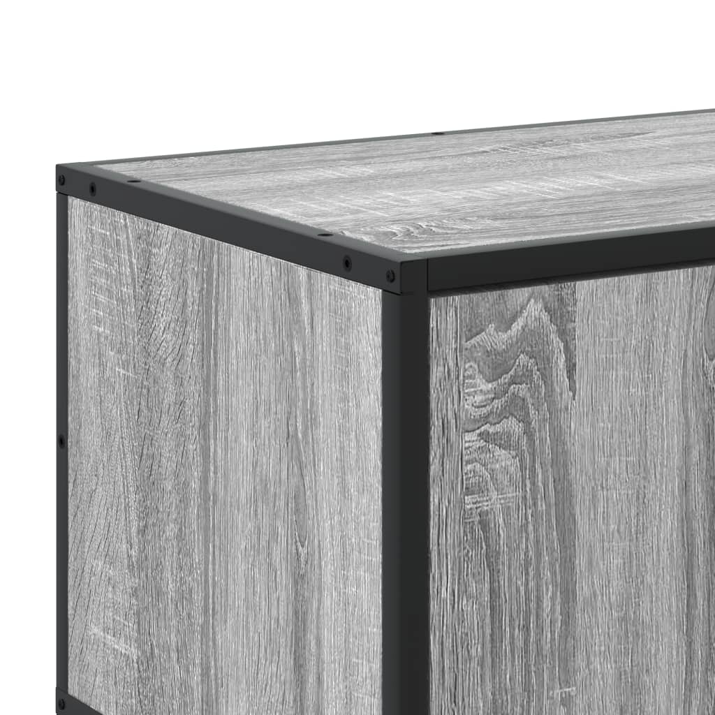 Meuble TV sonoma gris 210x35x41 cm bois d'ingénierie Meubles TV vidaXL   