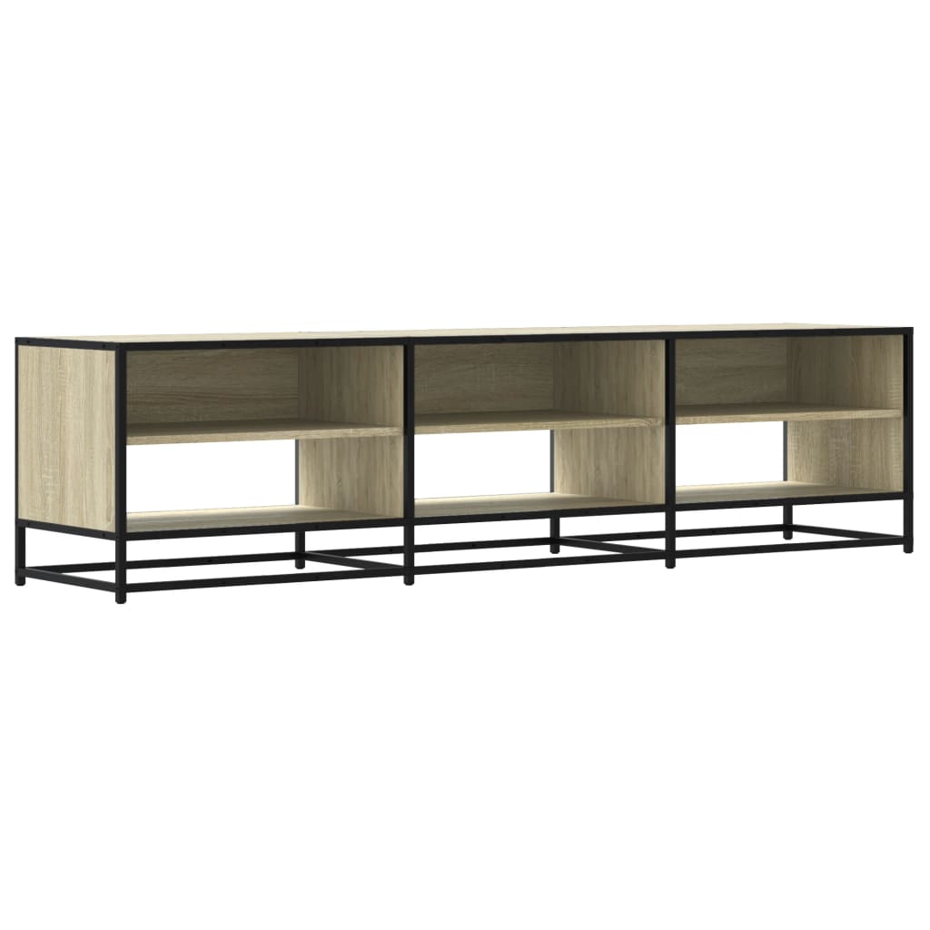 Meuble TV chêne sonoma 180x40x46 cm bois d'ingénierie - XIOS