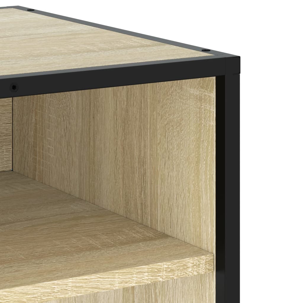 Meuble TV chêne sonoma 180x40x46 cm bois d'ingénierie - XIOS