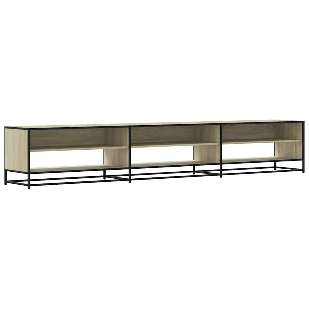 Meuble TV chêne sonoma 270x40x46 cm bois d'ingénierie - XIOS