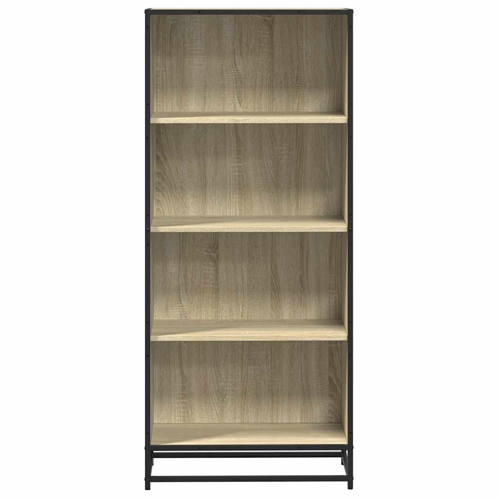 Bibliothèque chêne sonoma 60x35x139 cm bois d'ingénierie - XIOS