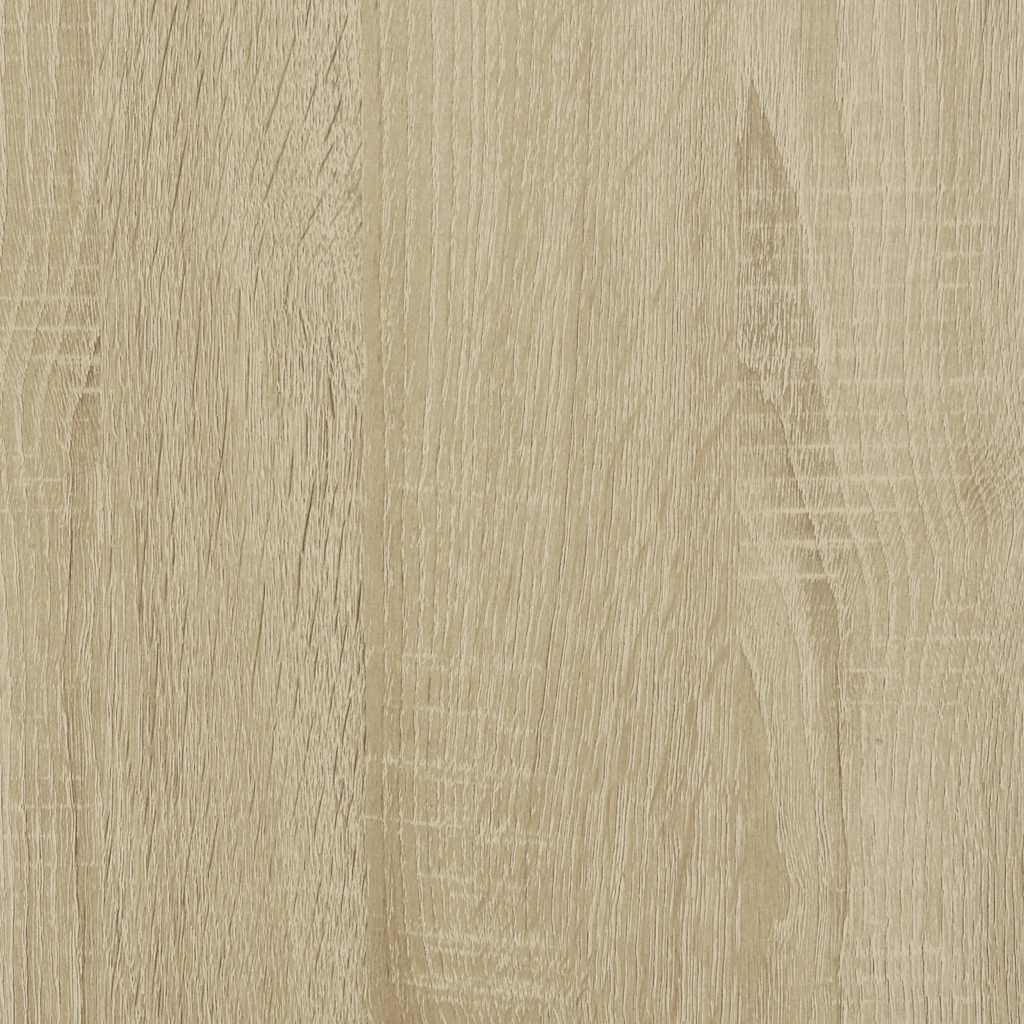 Bibliothèque chêne sonoma 80,5x35x170,5 cm bois d'ingénierie - XIOS