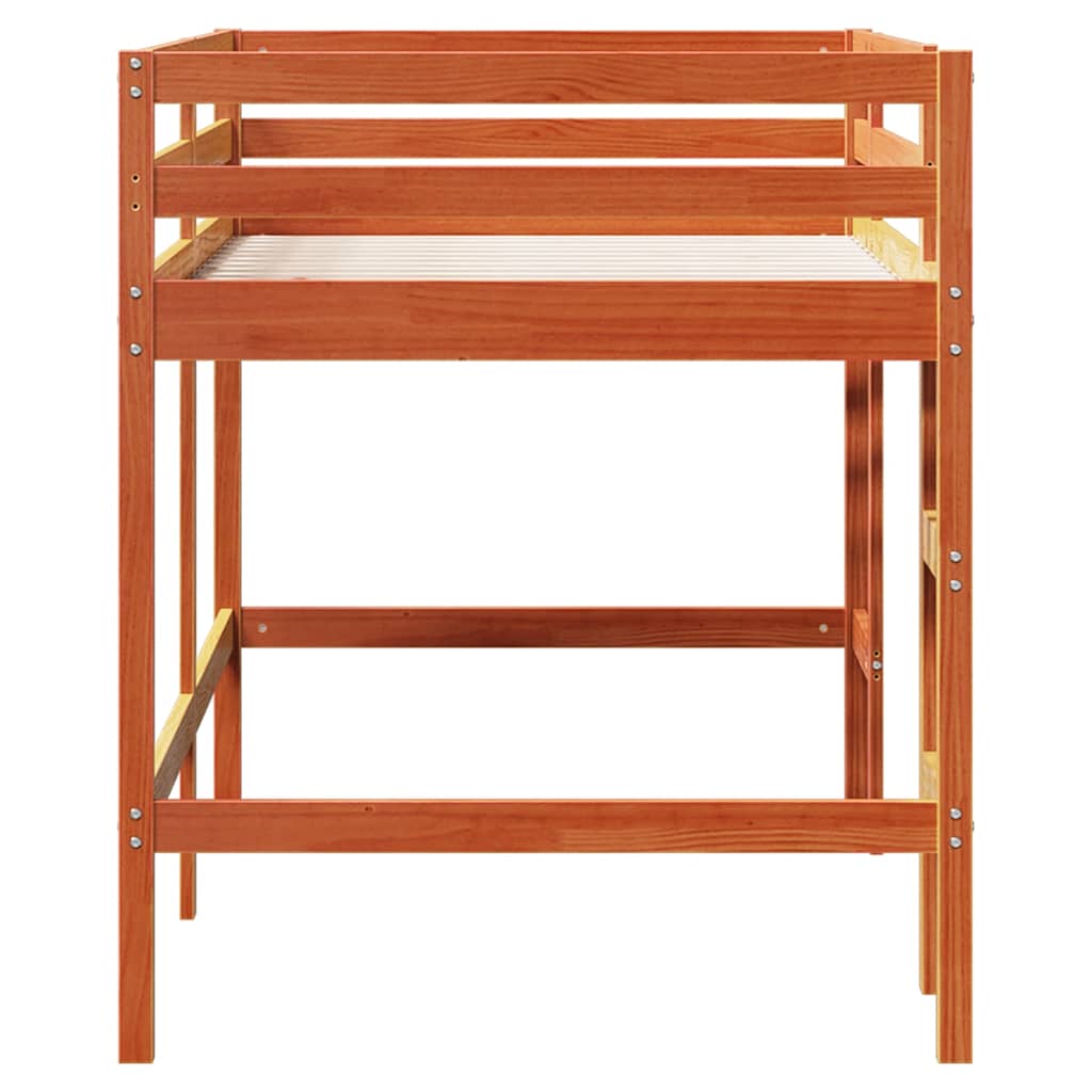 Lit mezzanine d'enfants sans matelas avec échelle 80x200 cm - XIOS