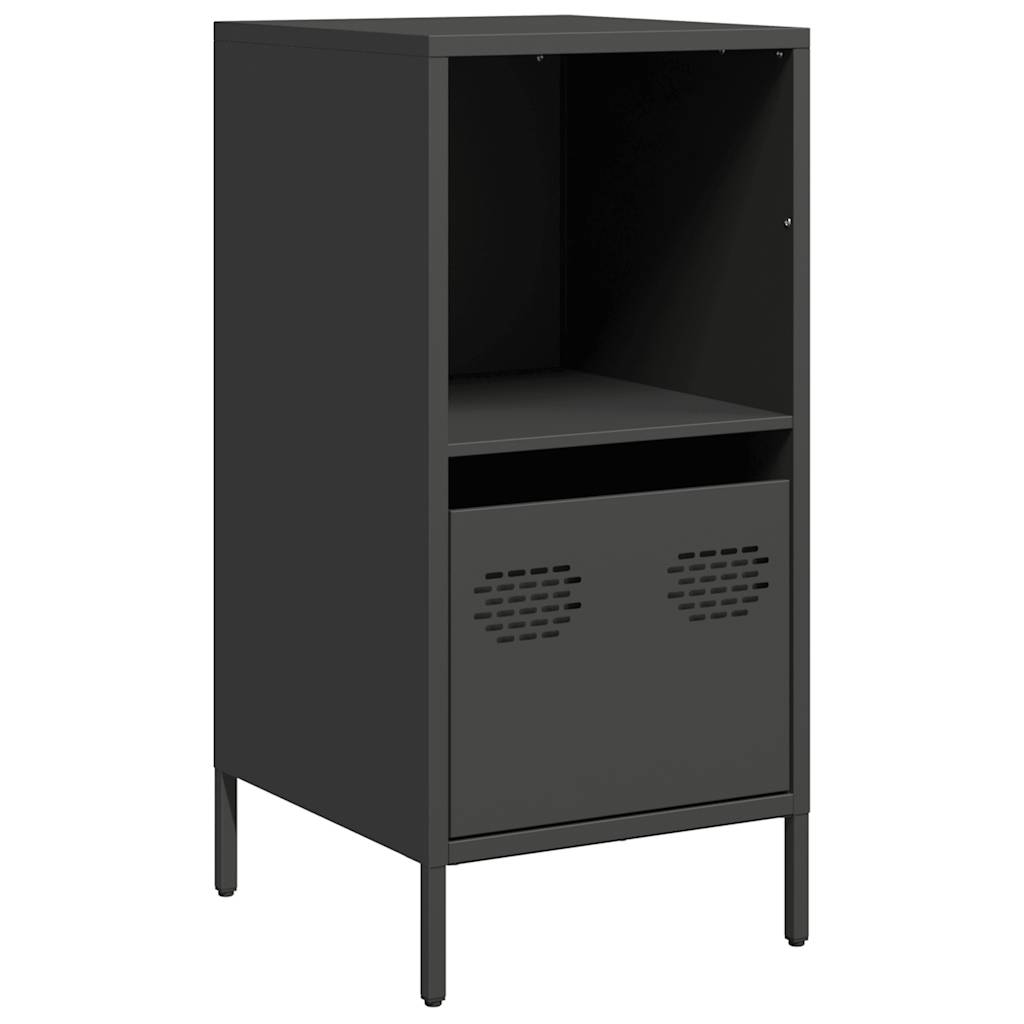 Buffet noir 35x39x73,5 cm acier laminé à froid - XIOS