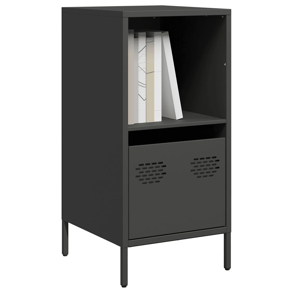 Buffet noir 35x39x73,5 cm acier laminé à froid - XIOS