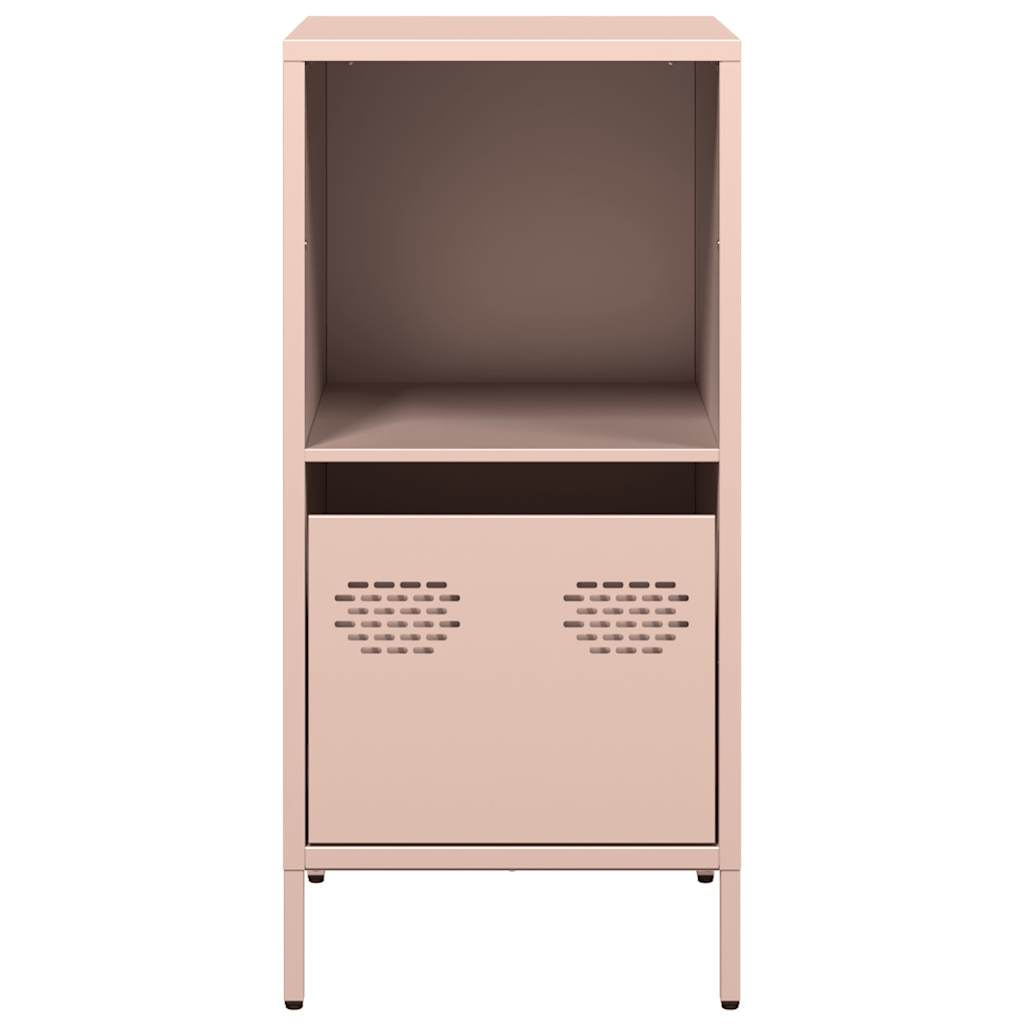 Buffet rose 35x39x73,5 cm acier laminé à froid - XIOS