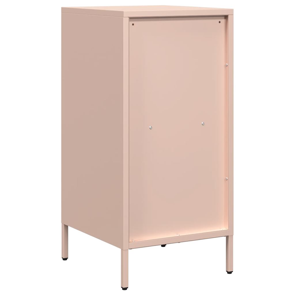 Buffet rose 35x39x73,5 cm acier laminé à froid - XIOS
