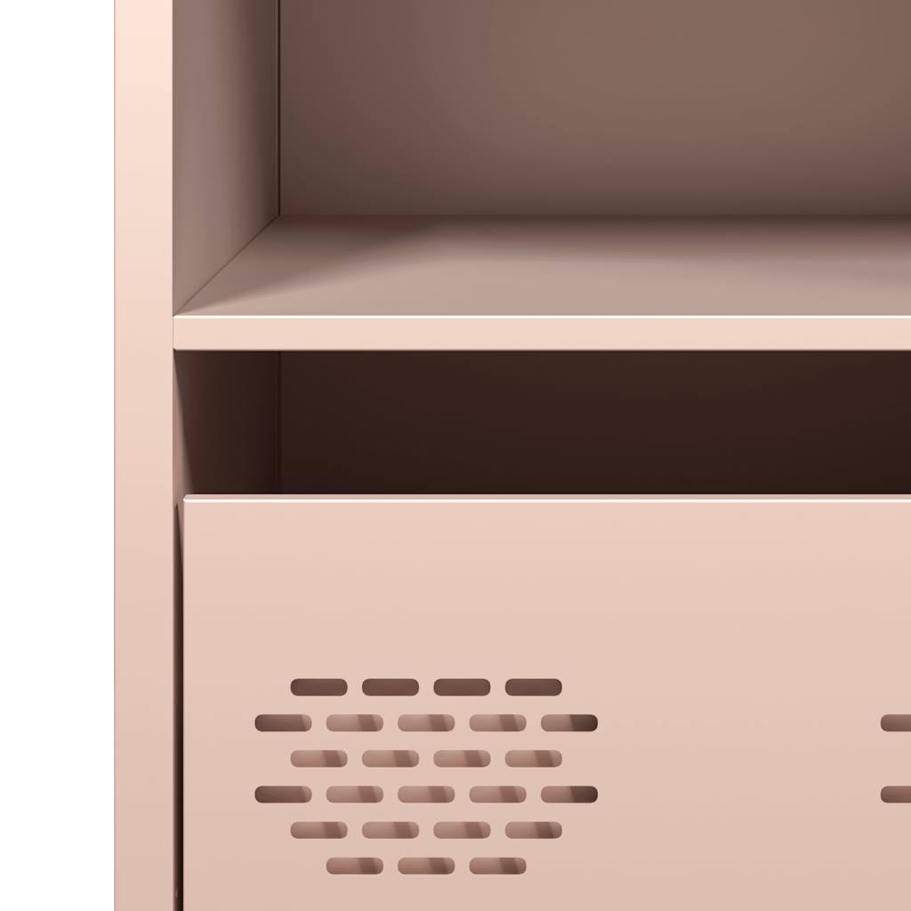 Buffet rose 35x39x73,5 cm acier laminé à froid - XIOS