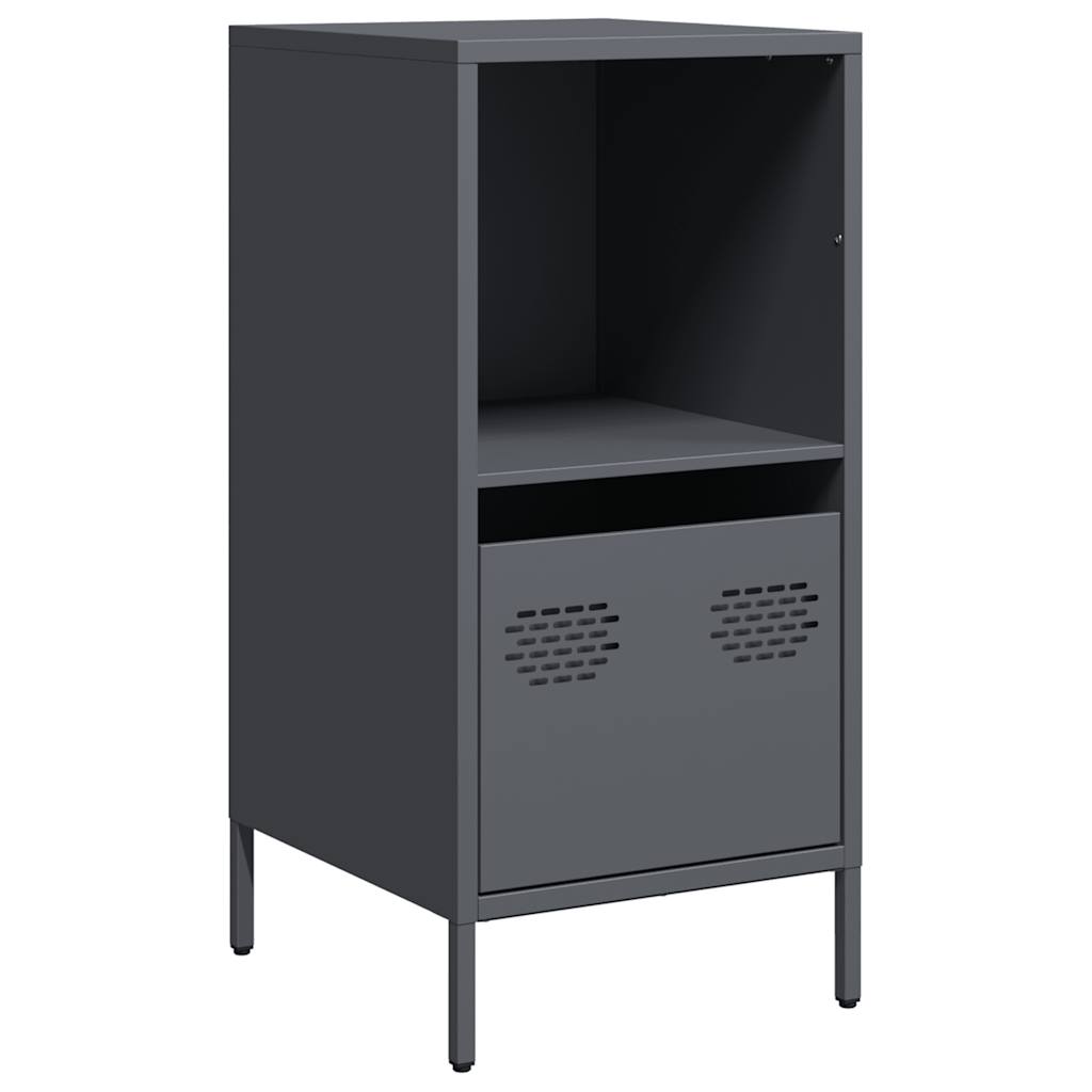 Buffet anthracite 35x39x73,5 cm acier laminé à froid - XIOS