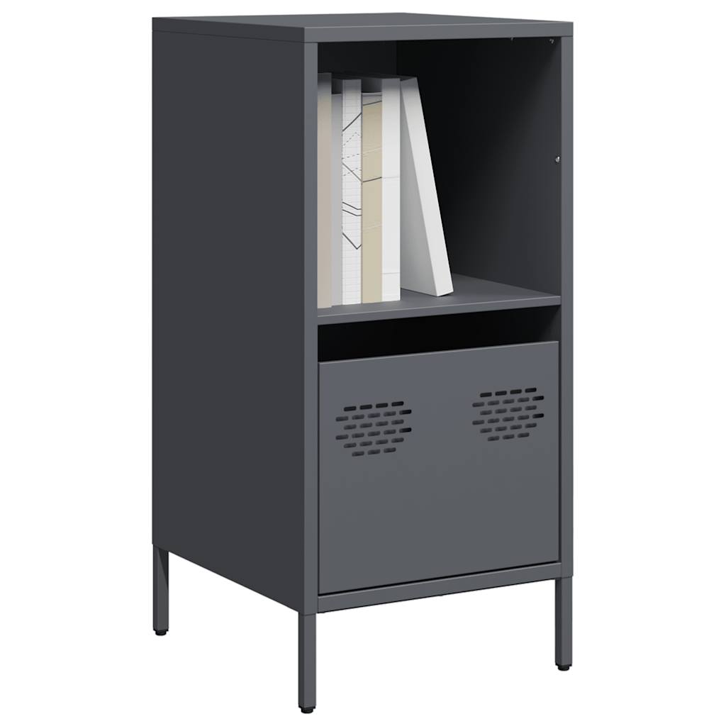 Buffet anthracite 35x39x73,5 cm acier laminé à froid - XIOS