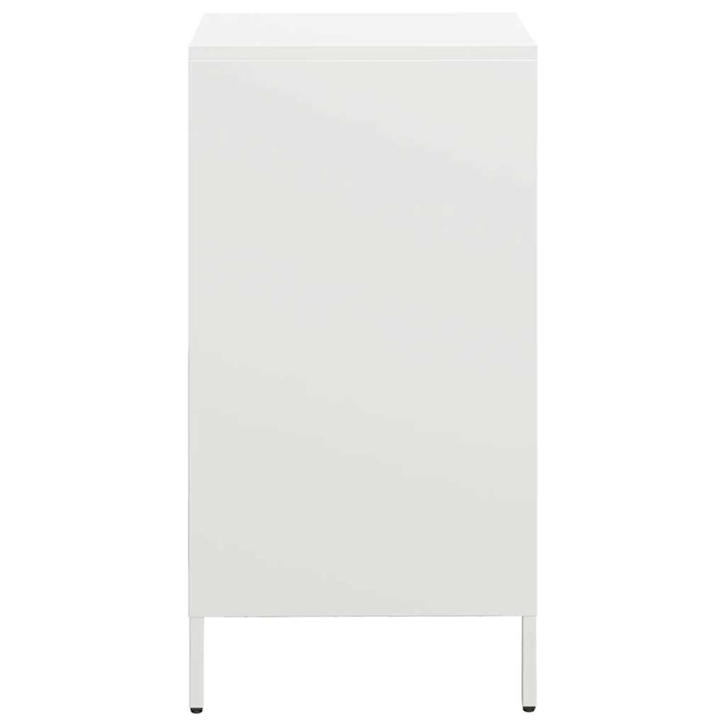 Buffet blanc 35x39x73,5 cm acier laminé à froid - XIOS