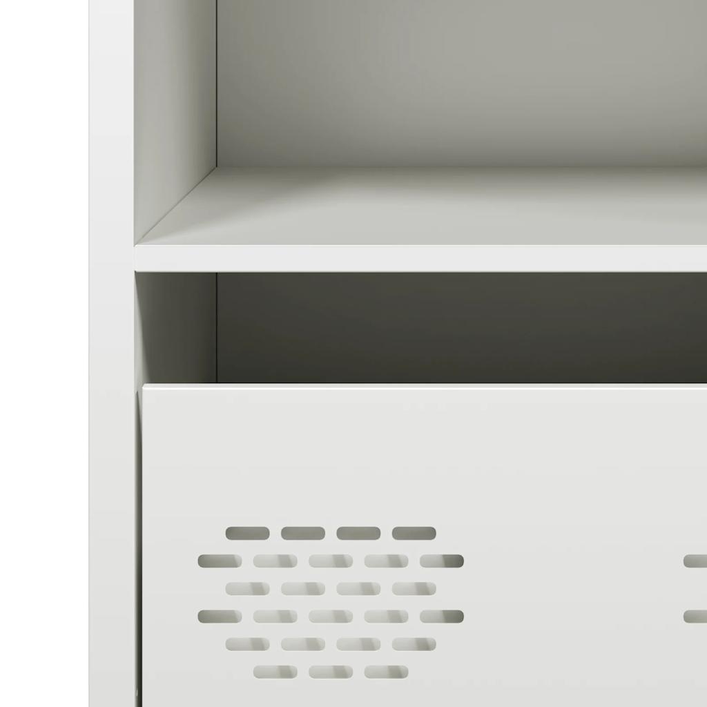 Buffet blanc 35x39x73,5 cm acier laminé à froid - XIOS