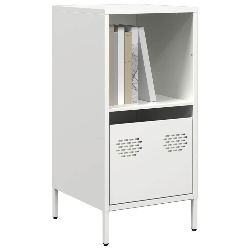 Buffet blanc 35x39x73,5 cm acier laminé à froid - XIOS
