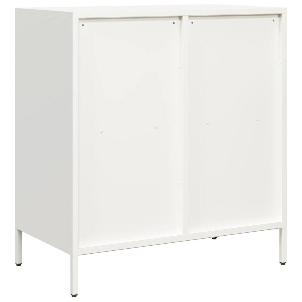 Buffet blanc 68x39x73,5 cm acier laminé à froid - XIOS