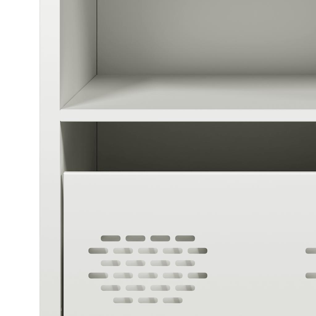 Buffet blanc 68x39x73,5 cm acier laminé à froid - XIOS