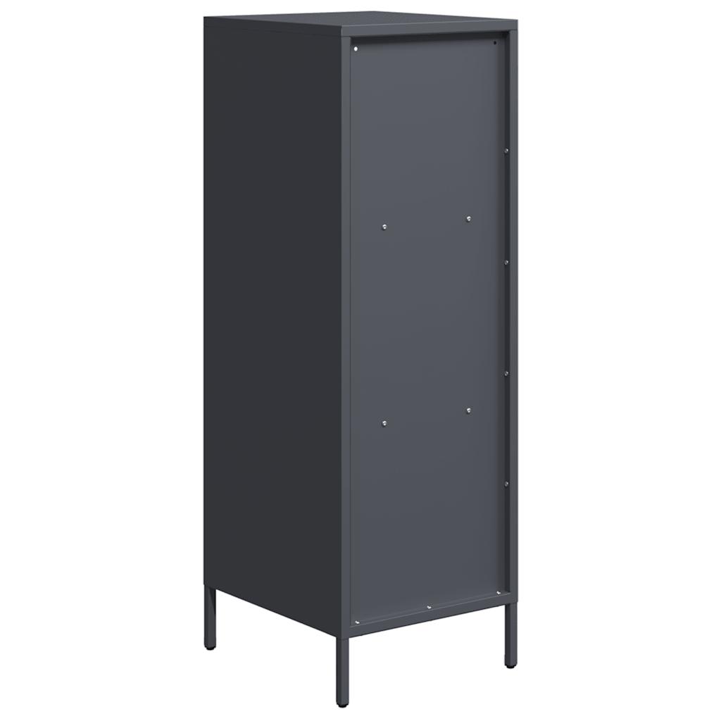 Buffet haut anthracite 35x39x103,5 cm acier - XIOS