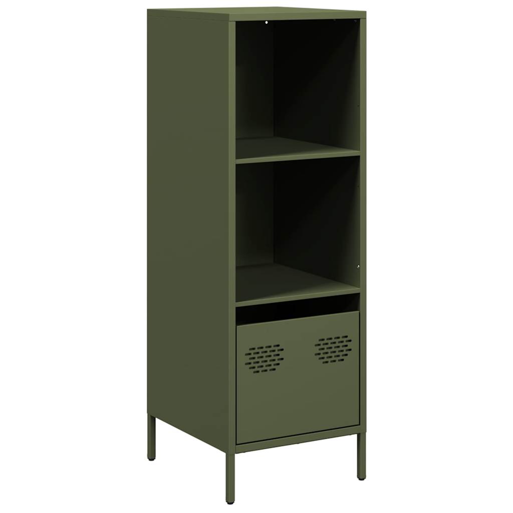 Buffet vert olive 35x39x103,5 cm acier - XIOS