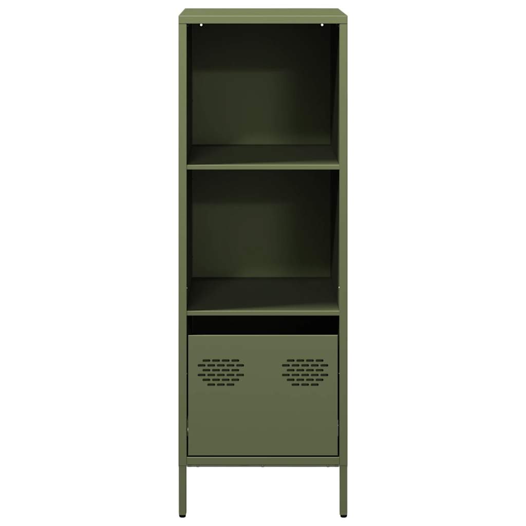 Buffet vert olive 35x39x103,5 cm acier - XIOS