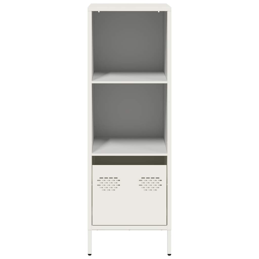 Buffet haut blanc 35x39x103,5 cm acier - XIOS