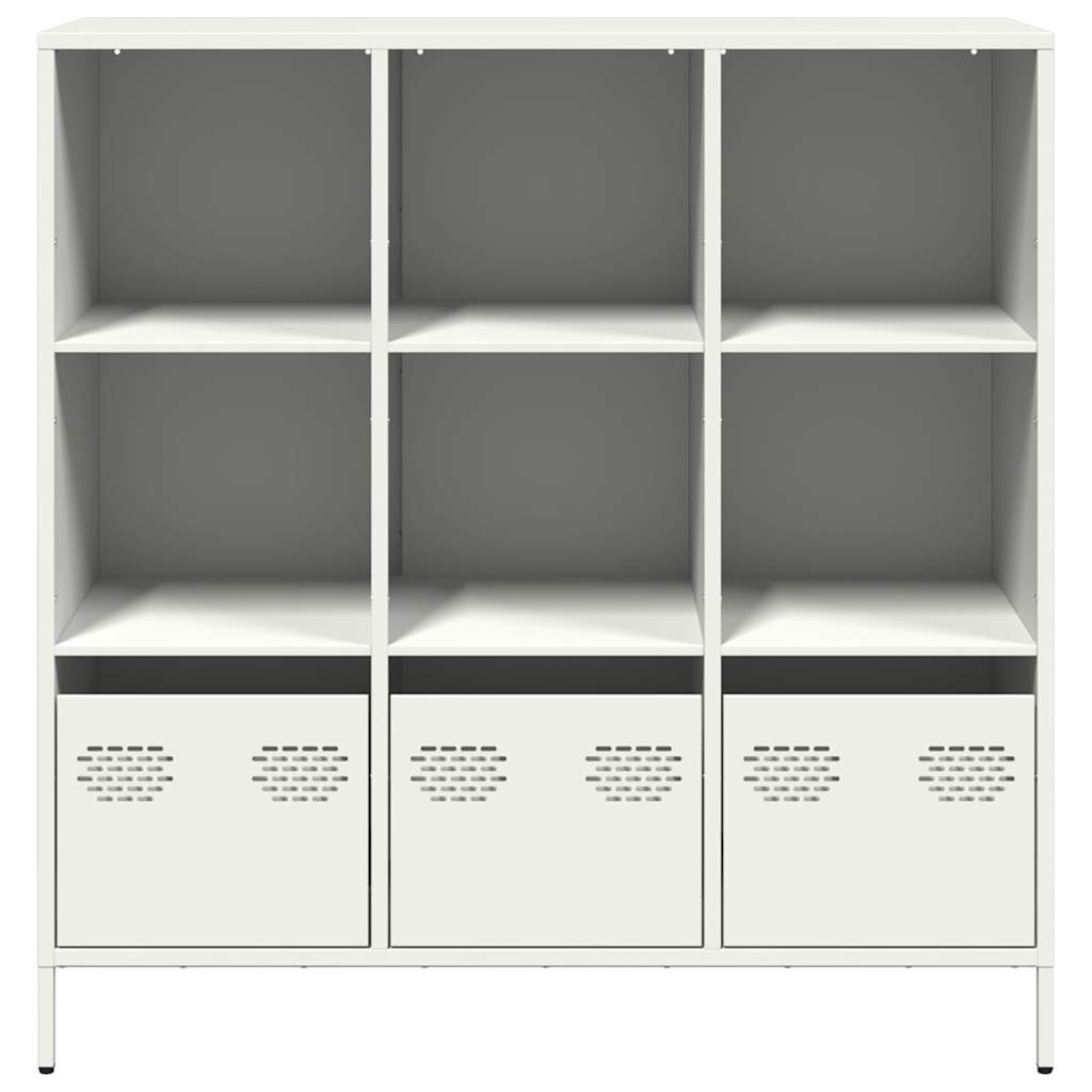 Buffet haut blanc 101,5x39x103,5 cm acier - XIOS