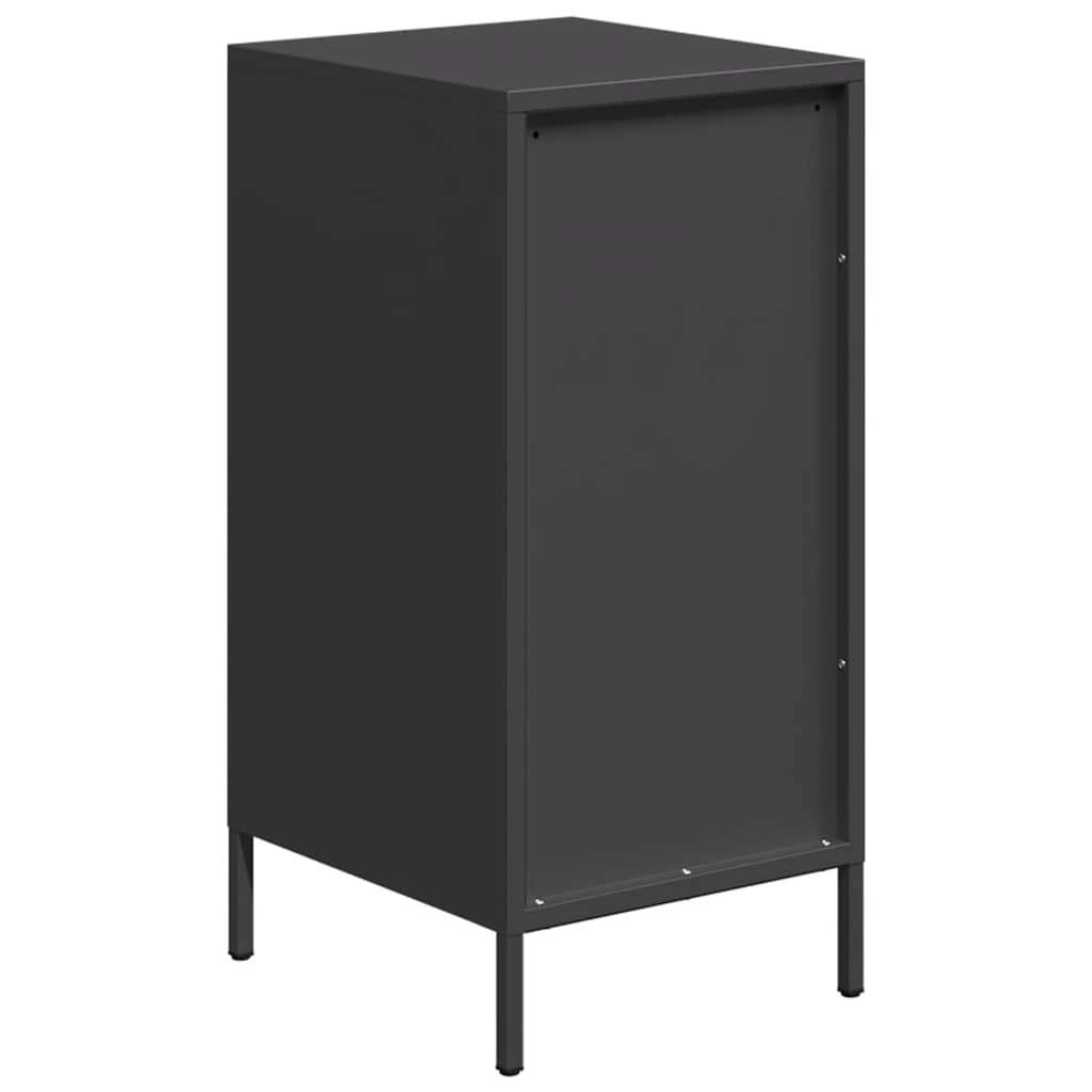 Buffet noir 35x39x73,5 cm acier laminé à froid - XIOS