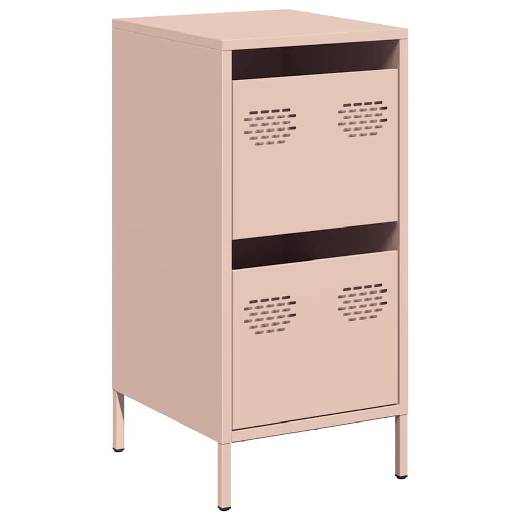 Buffet rose 35x39x73,5 cm acier laminé à froid - XIOS